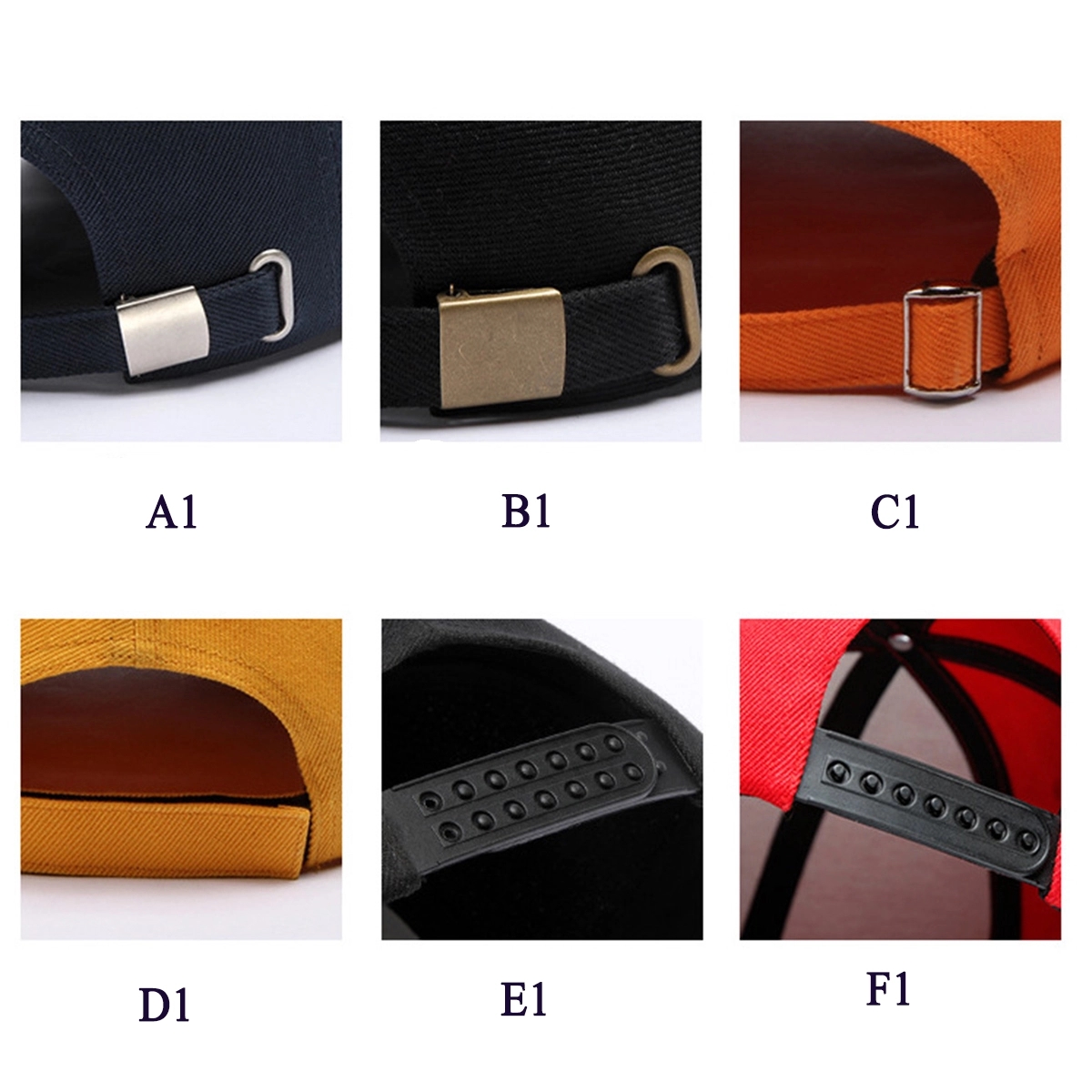 6-Panel Cotton Baseball Cap 5