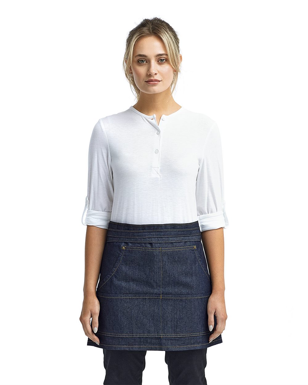 Jeans Stitch Denim Waist Apron - RP125 5