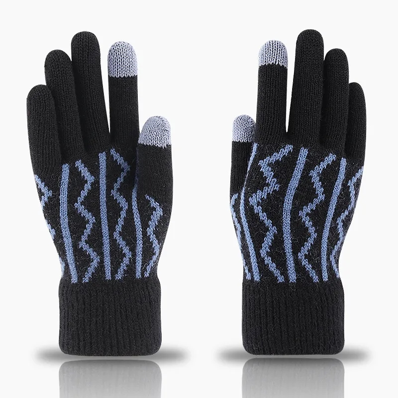 Touch Screen Warm Gloves with Thermal Soft Knit Lining 5