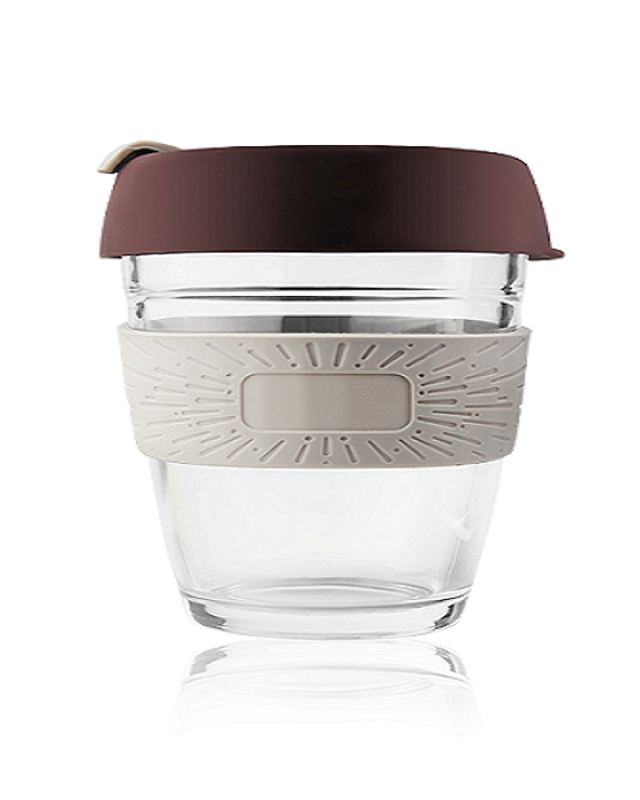Glass Coffee Mugs with Silicone Holder 12 oz 3