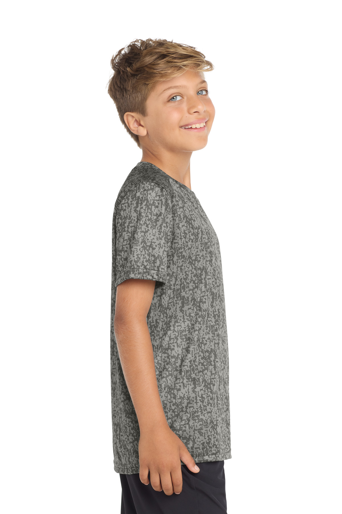 Sport-Tek Youth Digi Camo Tee. YST460 35