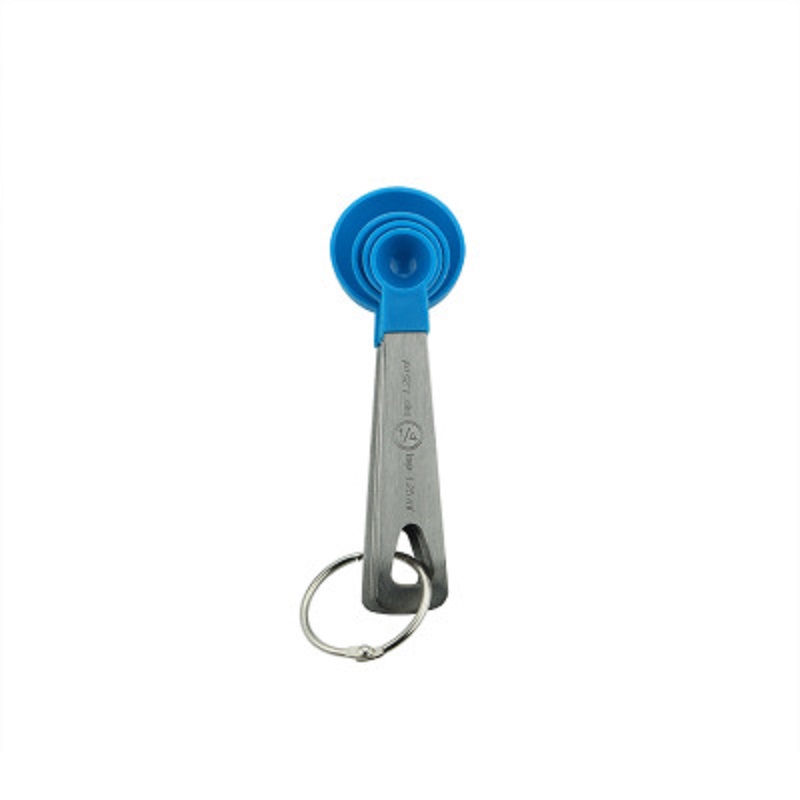 4 pcs Blue Measuring Spoons Set 4