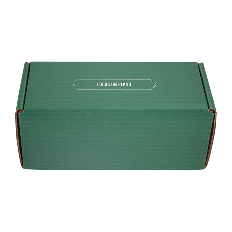 8" x 3 1/2" x 3 1/2" - B-Flute Outside Tuck Box 2