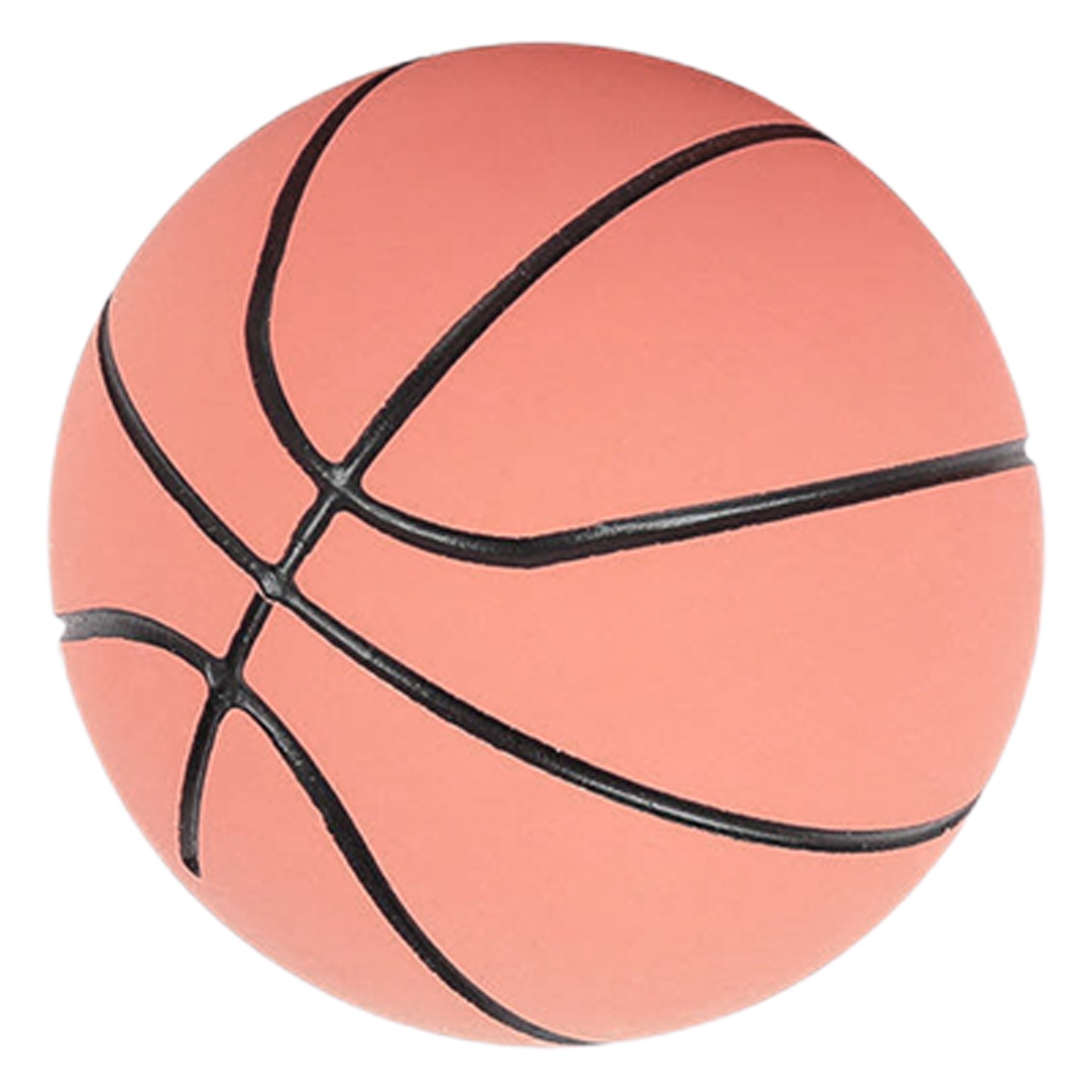 6Cm Mini-Rubber Basketball Stress Reliever 6