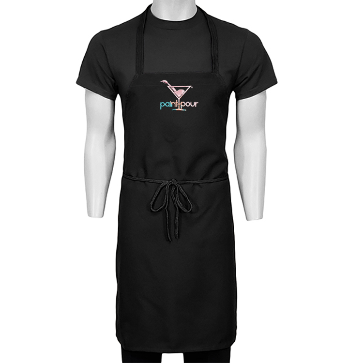 27 in. x 31 in. Classic Bib Apron (Embroidery Logo/Text) 3