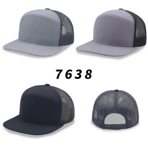 Hybrid trucker cap