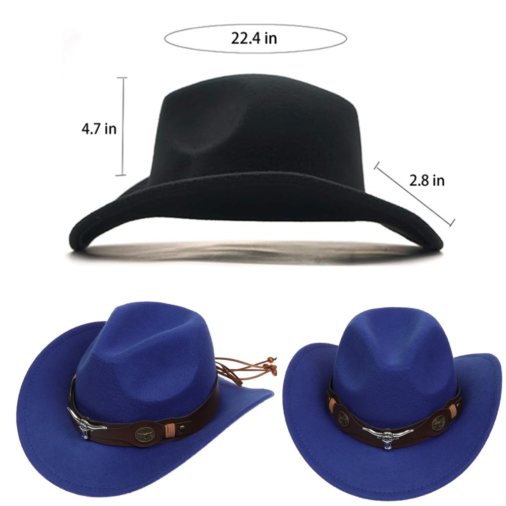 Big Bull Head Cowboy Hat 1