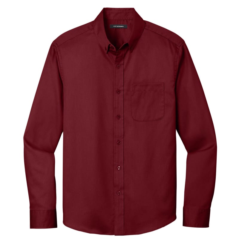 Port Authority Long Sleeve SuperPro React Twill Shirt. 32