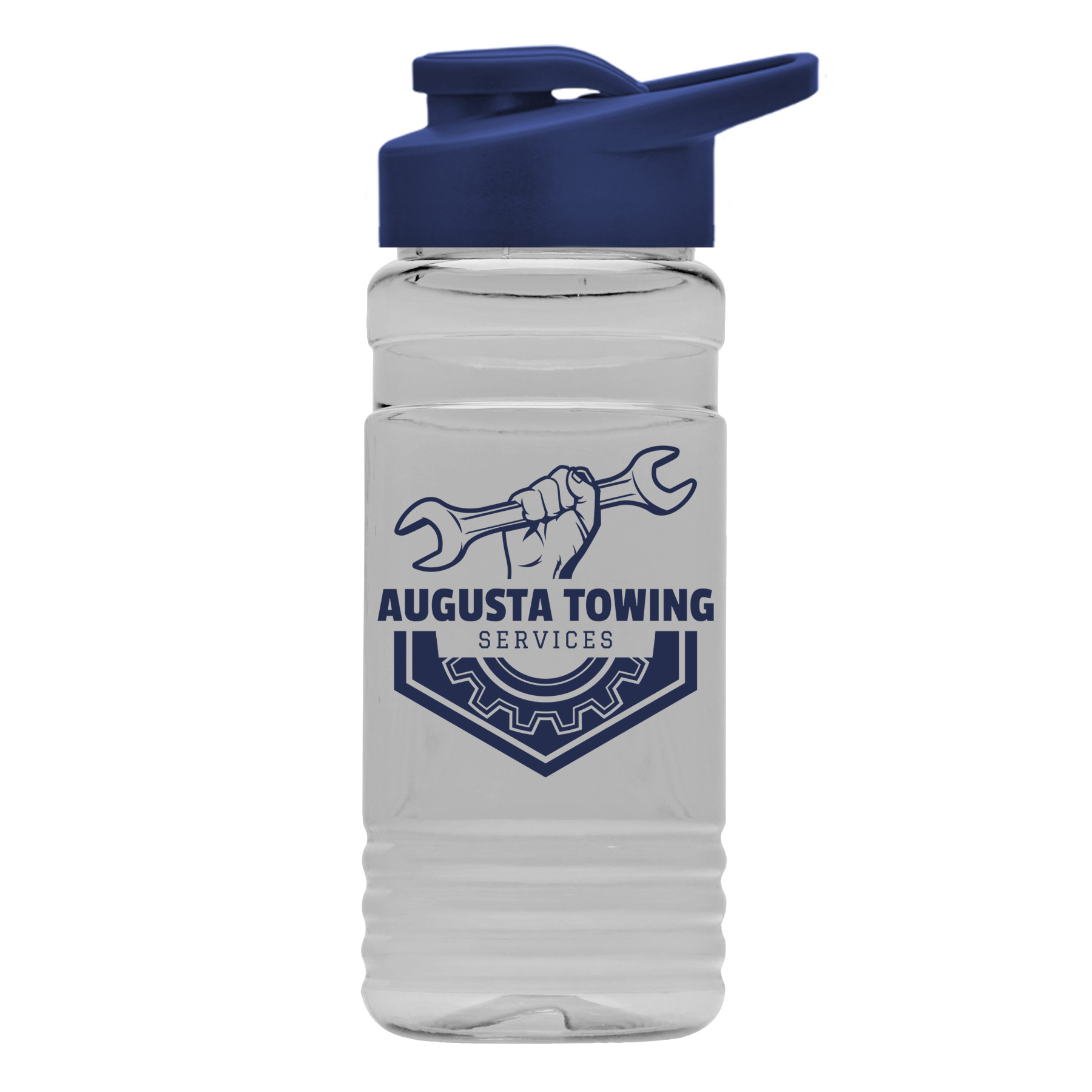 20 oz. Clear Sports Bottle with Drink-Thru 7