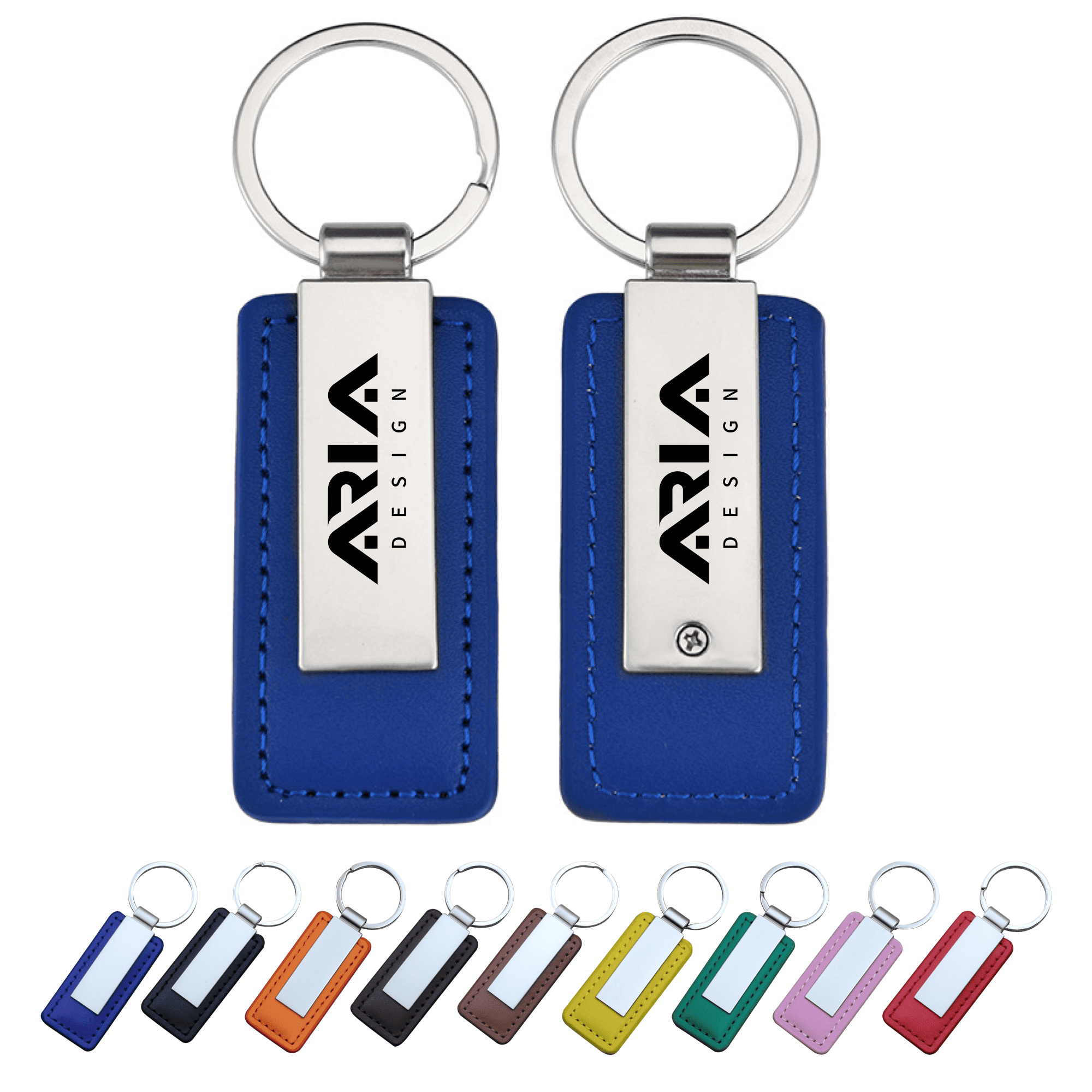 Customizable Leather Key Ring 3