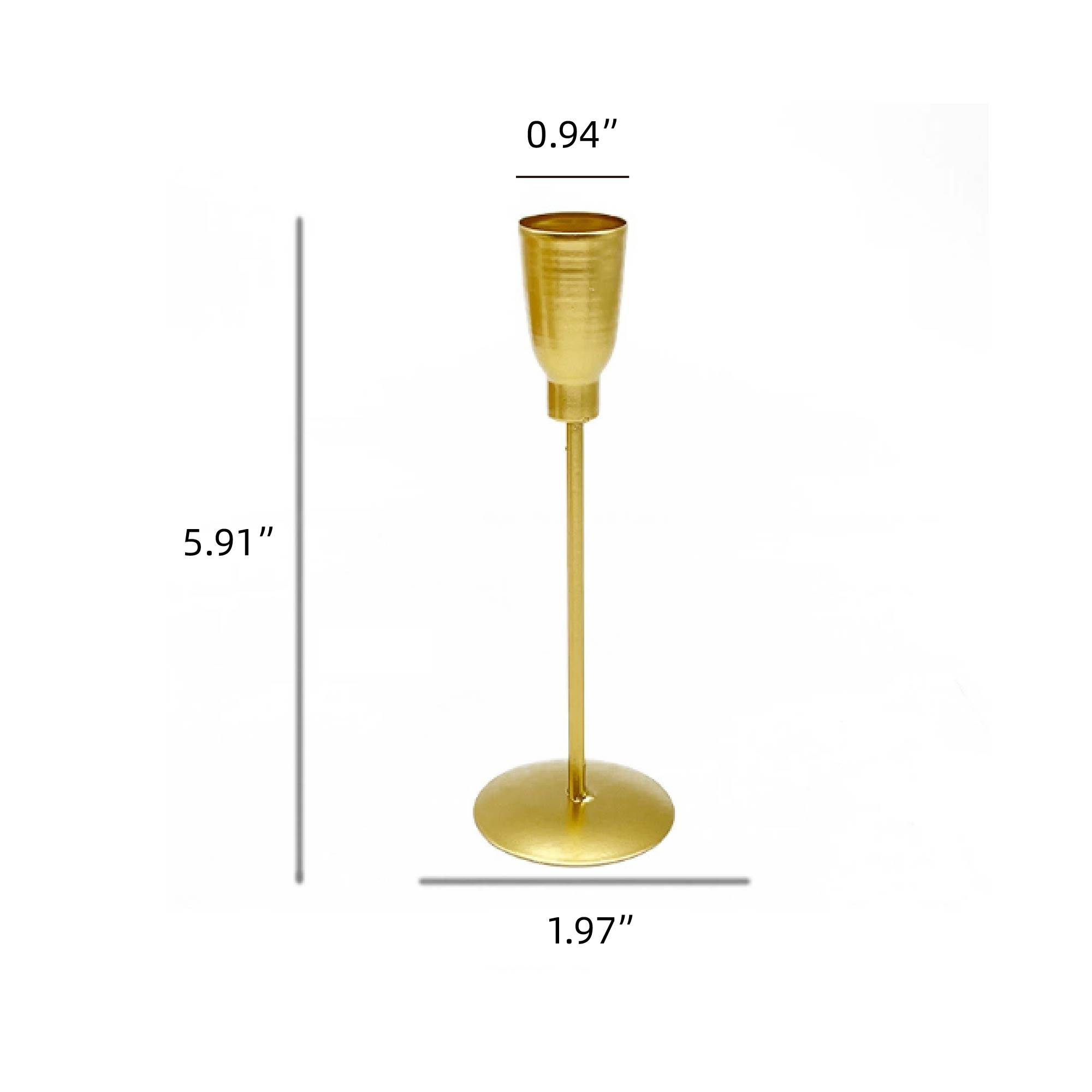 MOQ 10 pcs Tabletop Candelabra 3