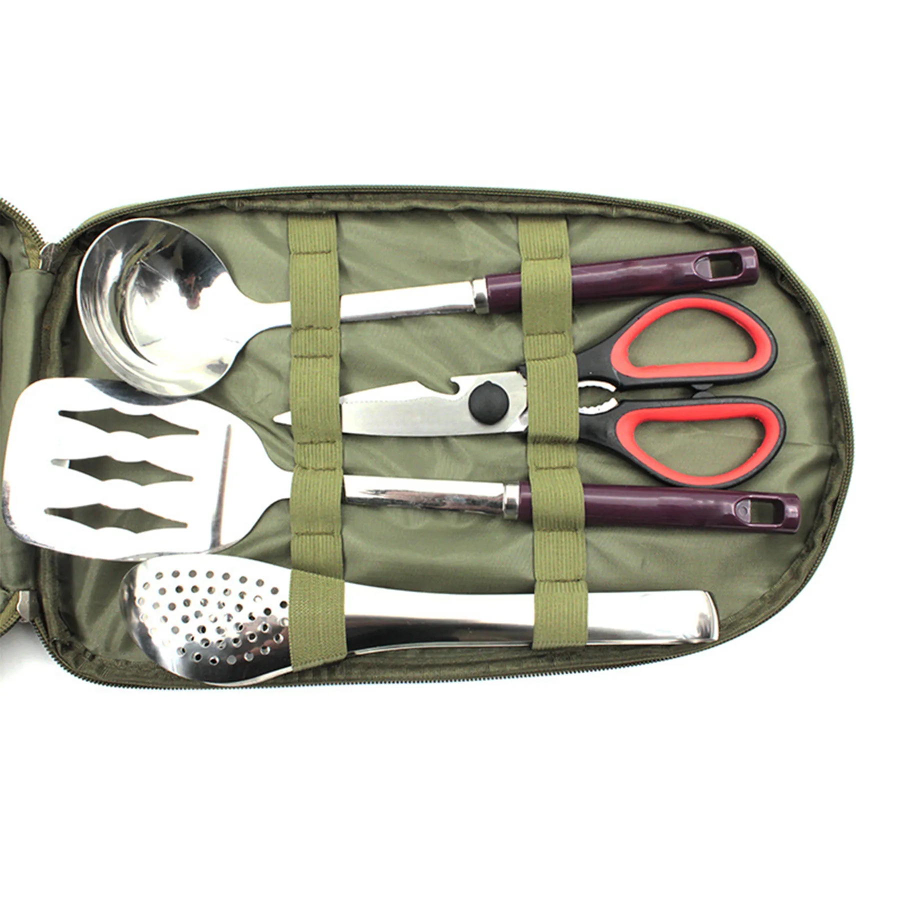 Stainless Steel Outdoor Camping Kitchenware Set 3