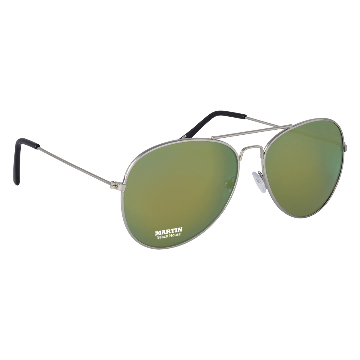 Color Mirrored Aviator Sunglasses 18
