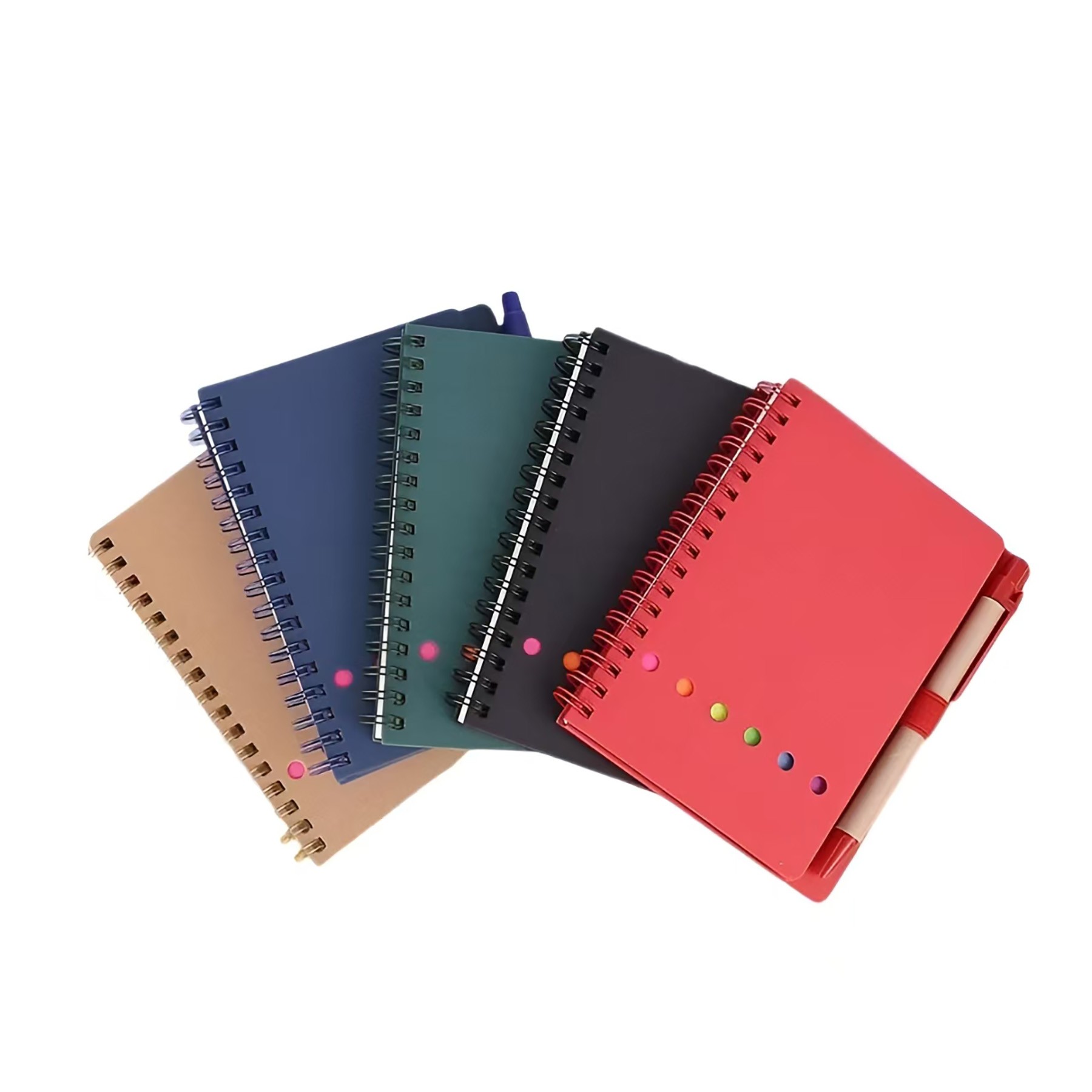 Spiral Notebook Steno Pads With Pen 4