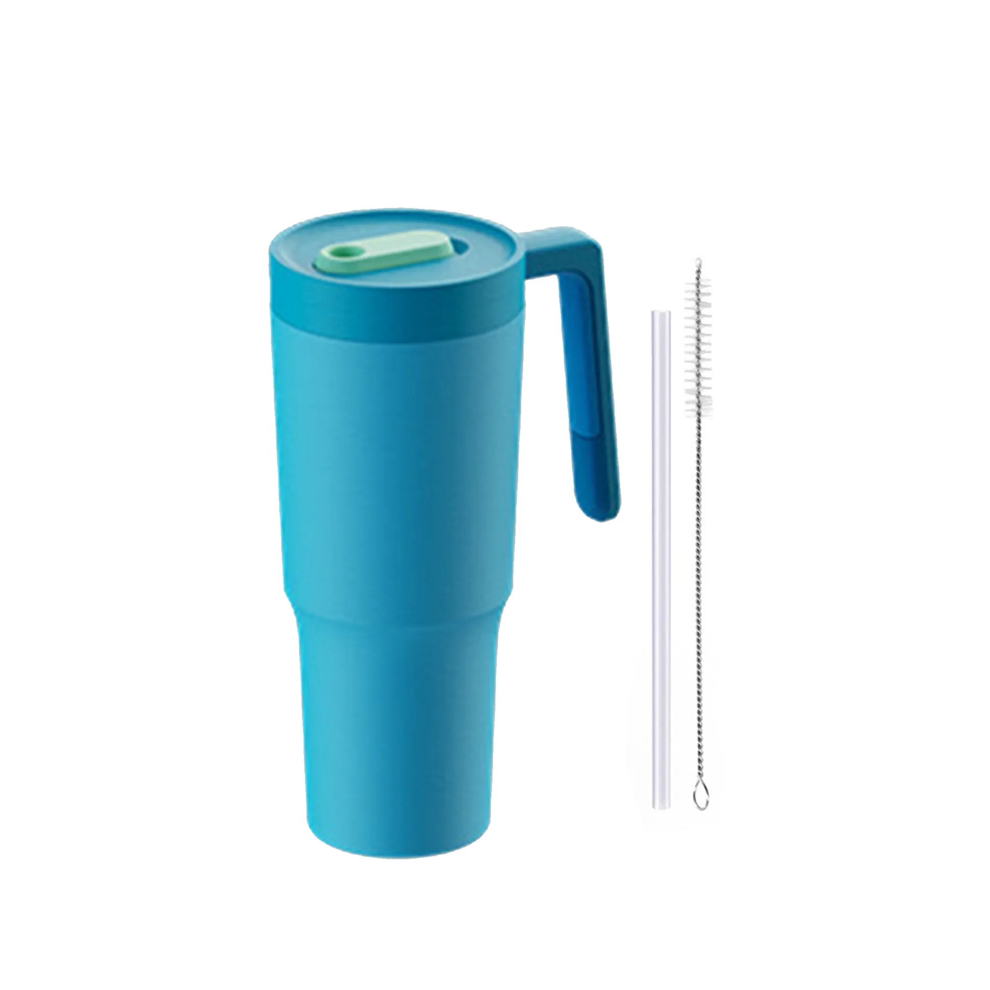 New 40oz Straw Cup with Handle 13