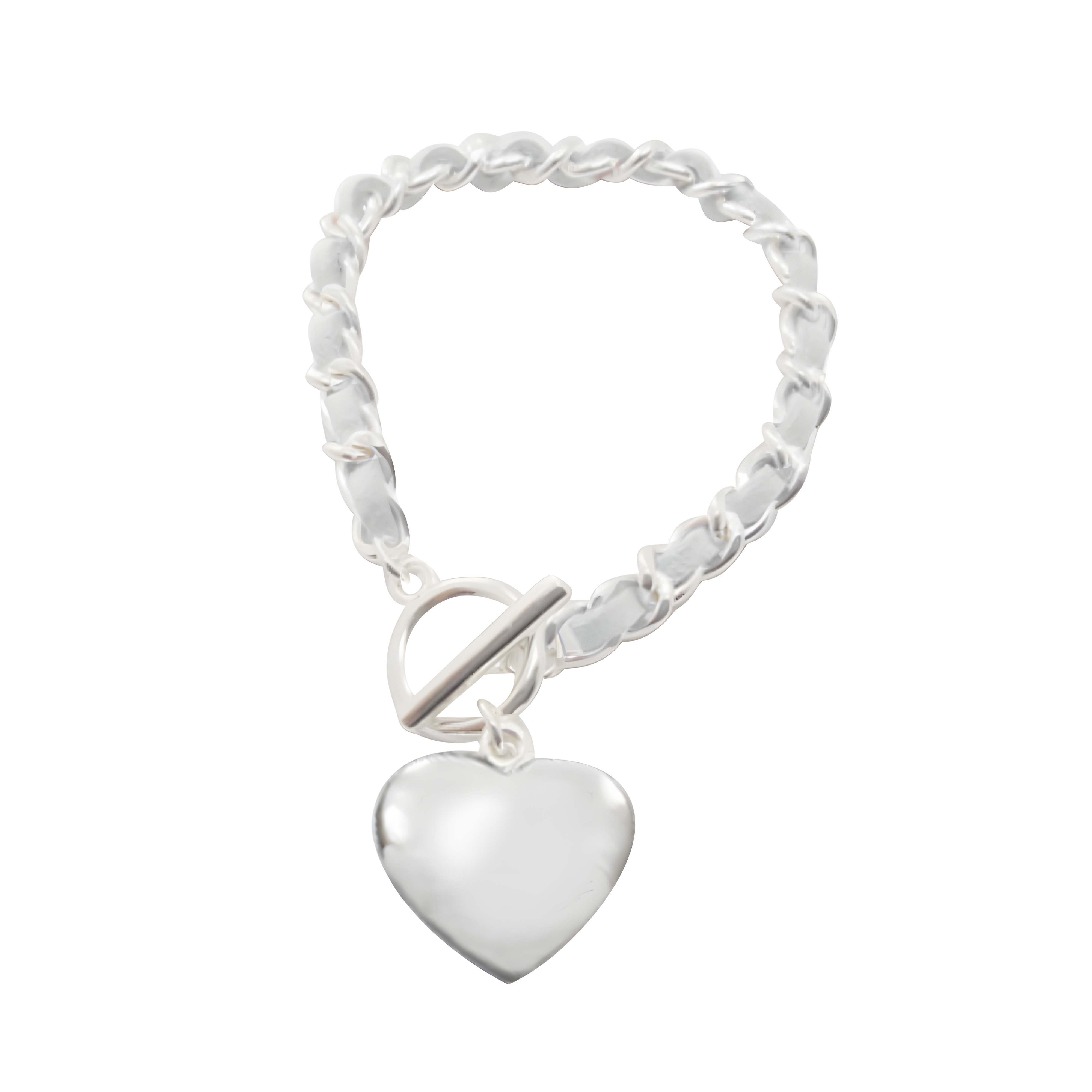 Enamel Heart Charm Bracelet 5