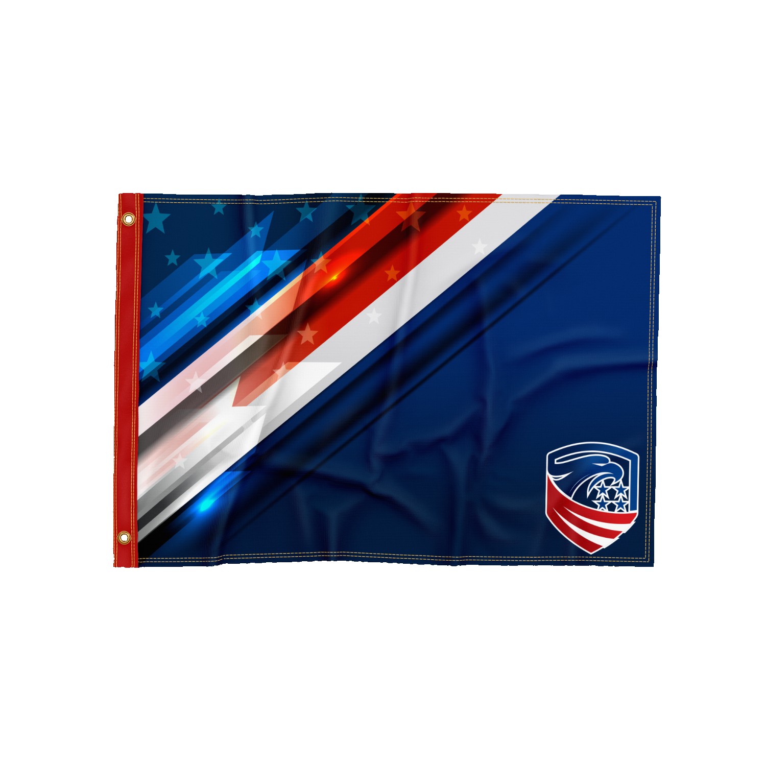 Single-Sided Dye Sublimation 1-Layer Flag (6' X 4') 2
