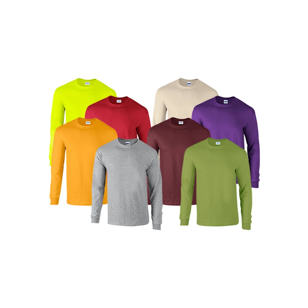 Men's Long-Sleeve Tees - Assorted 4X 2