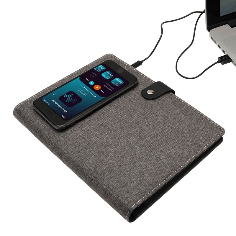 Navigate Notebook w/ Wireless Phone Charger 10