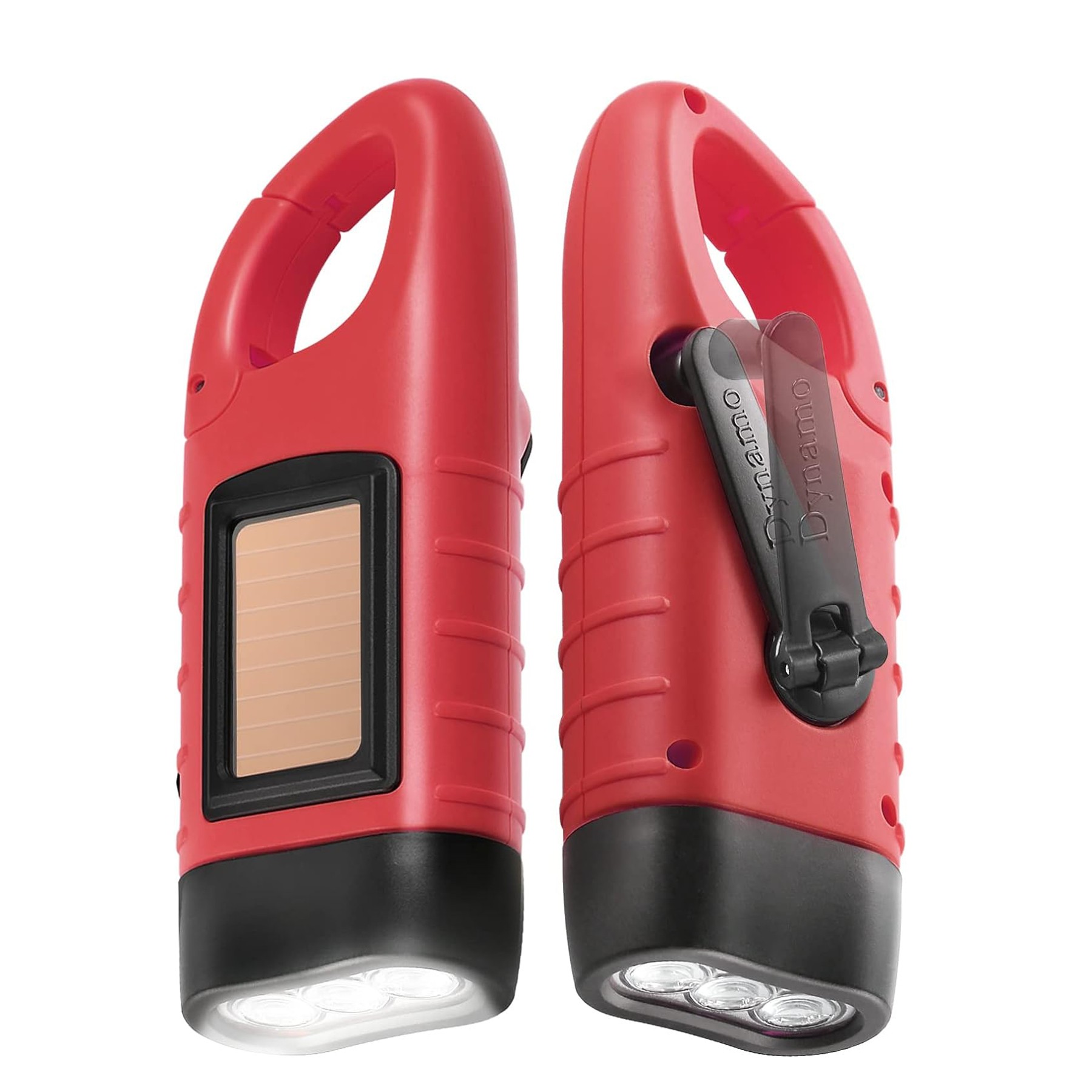 Solar Powered Hand Crank Flashlight 3