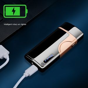 Running Round Electric Arc Lighter With USB Charging 40