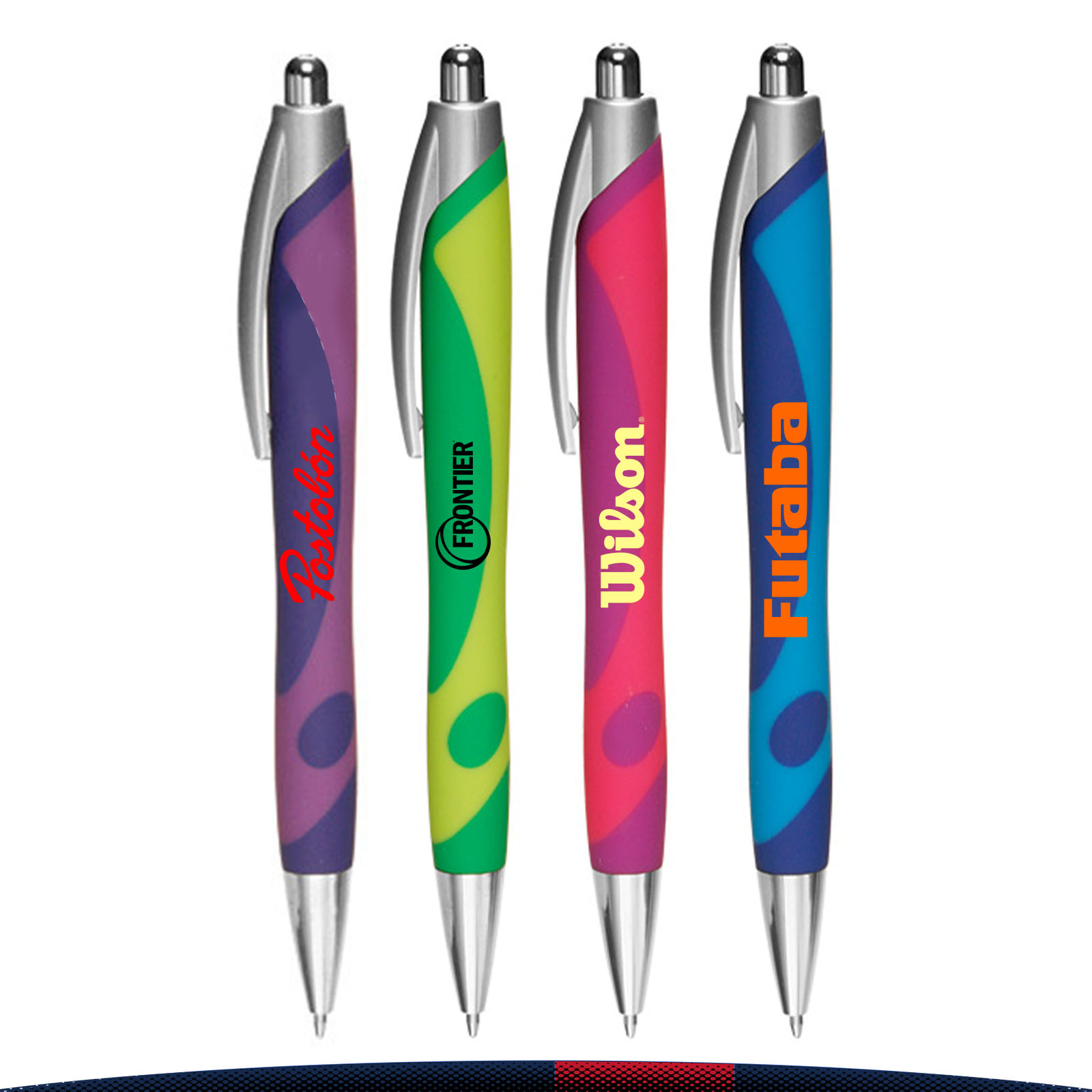 Alfio Groovy Plastic Pens 5