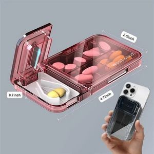 Travel Small Pill Organizer Cutter 6