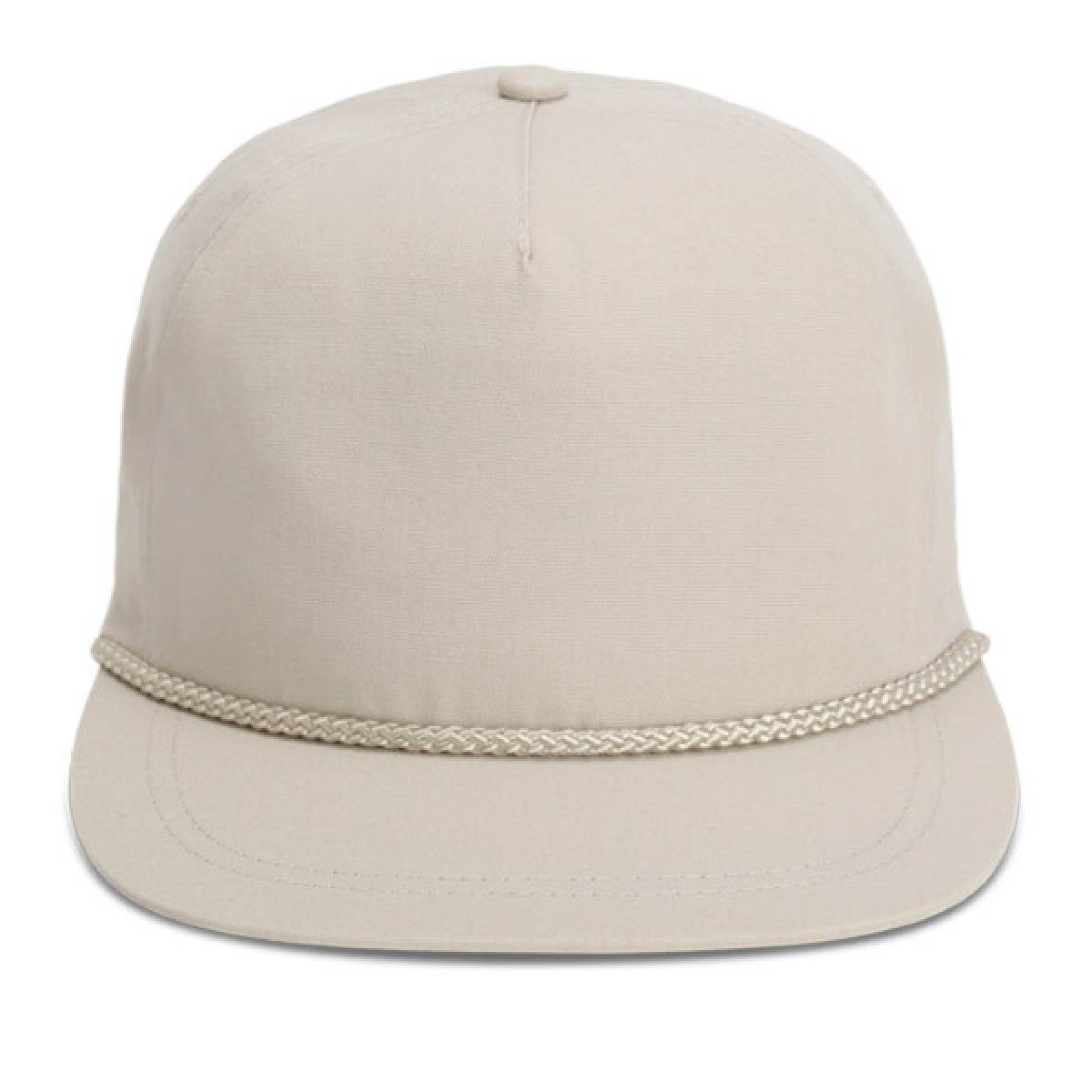 Imperial DNA001 5-Panel Original Rope Cap w/ Leatherette Patches or Embroidery 56