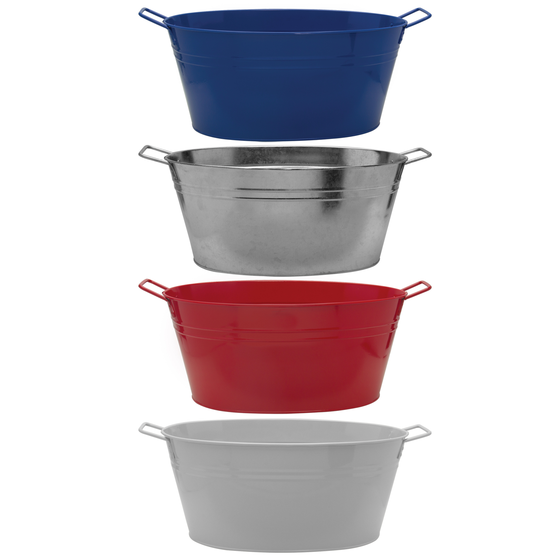 15 Qt Galvanized Metal Tub 7