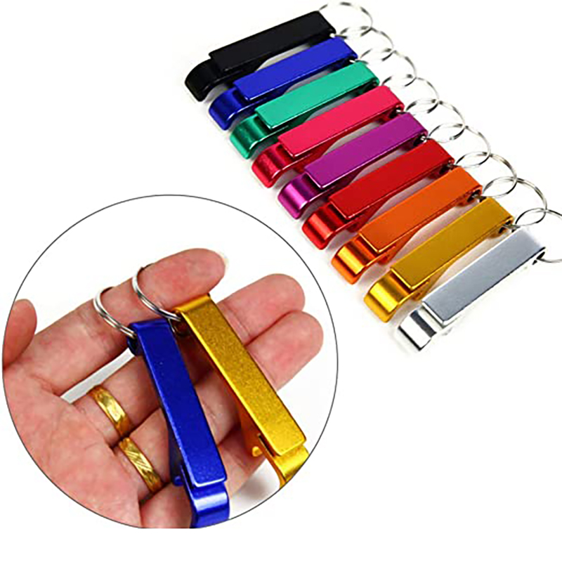 Multifunctional Beer Bottle Opener Keychain 3