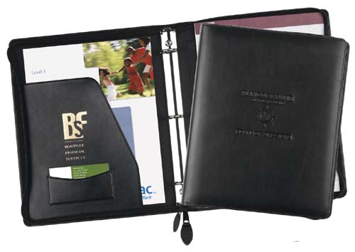 Exec-U-Line Zippered Ring Binder