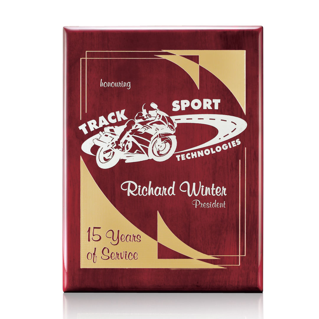 Oakleigh Plaque - Rosewood 6