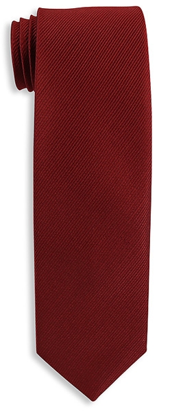 City Collection Red Narrow Tie 2