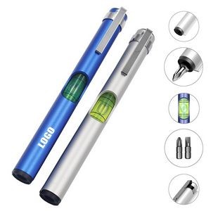 Multi Function Screwdriver With Built In Level And Pocket Clip 19