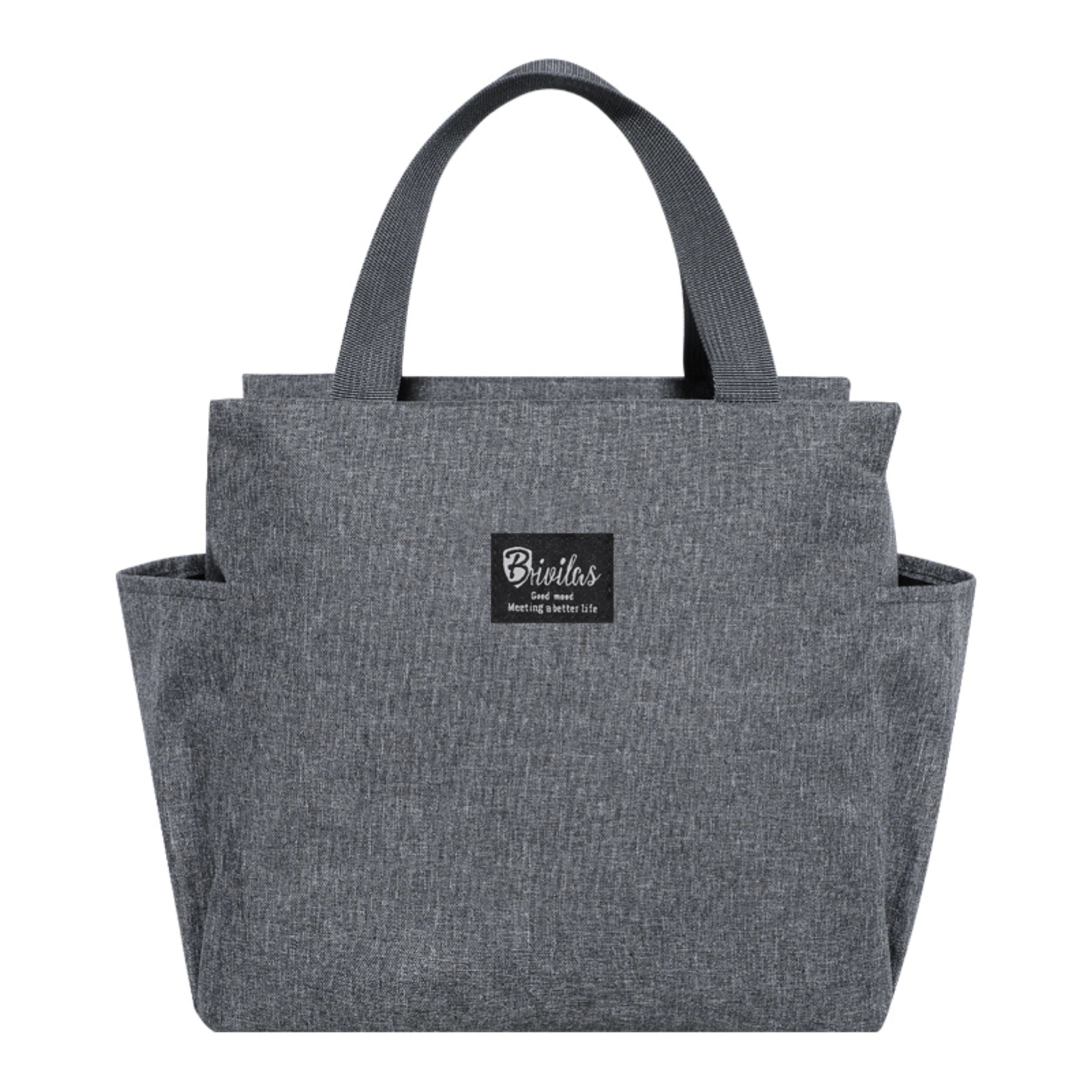 Portable Double Pocket Insulated Lunch Bag 5