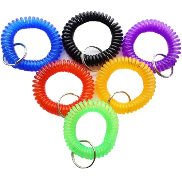 Spiral Wrist Coil Key Chain 9