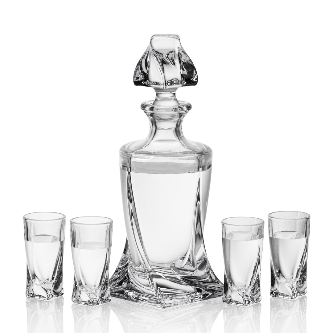 Oasis Shot Decanter Set, custom bottle opener with logo imprint 11