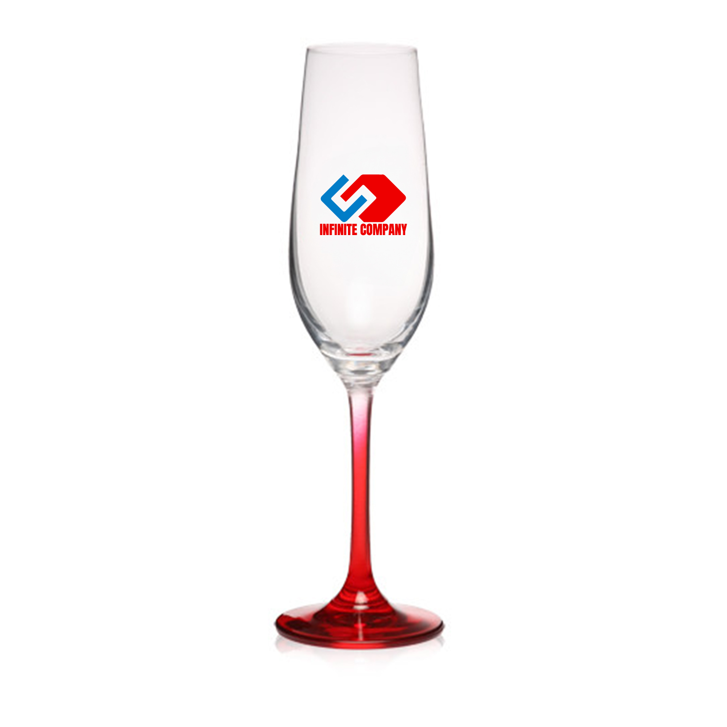 8 oz. Crystal Champagne Glass (2 Color Imprint) 9
