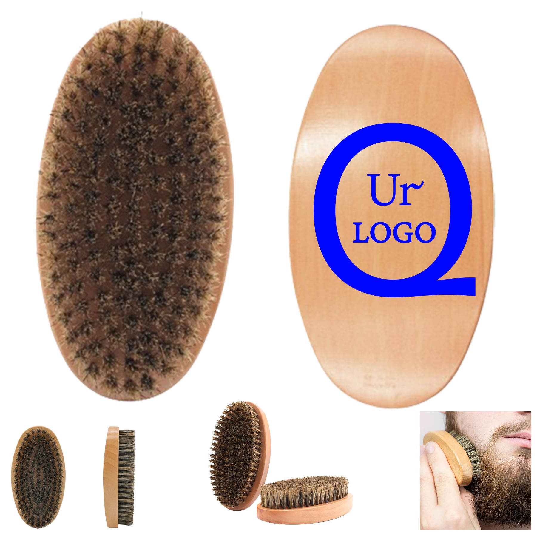 Beard Mustache Brush
