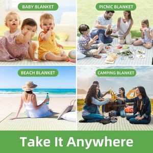 Extra Large Foldable Beach & Picnic Blanket 6