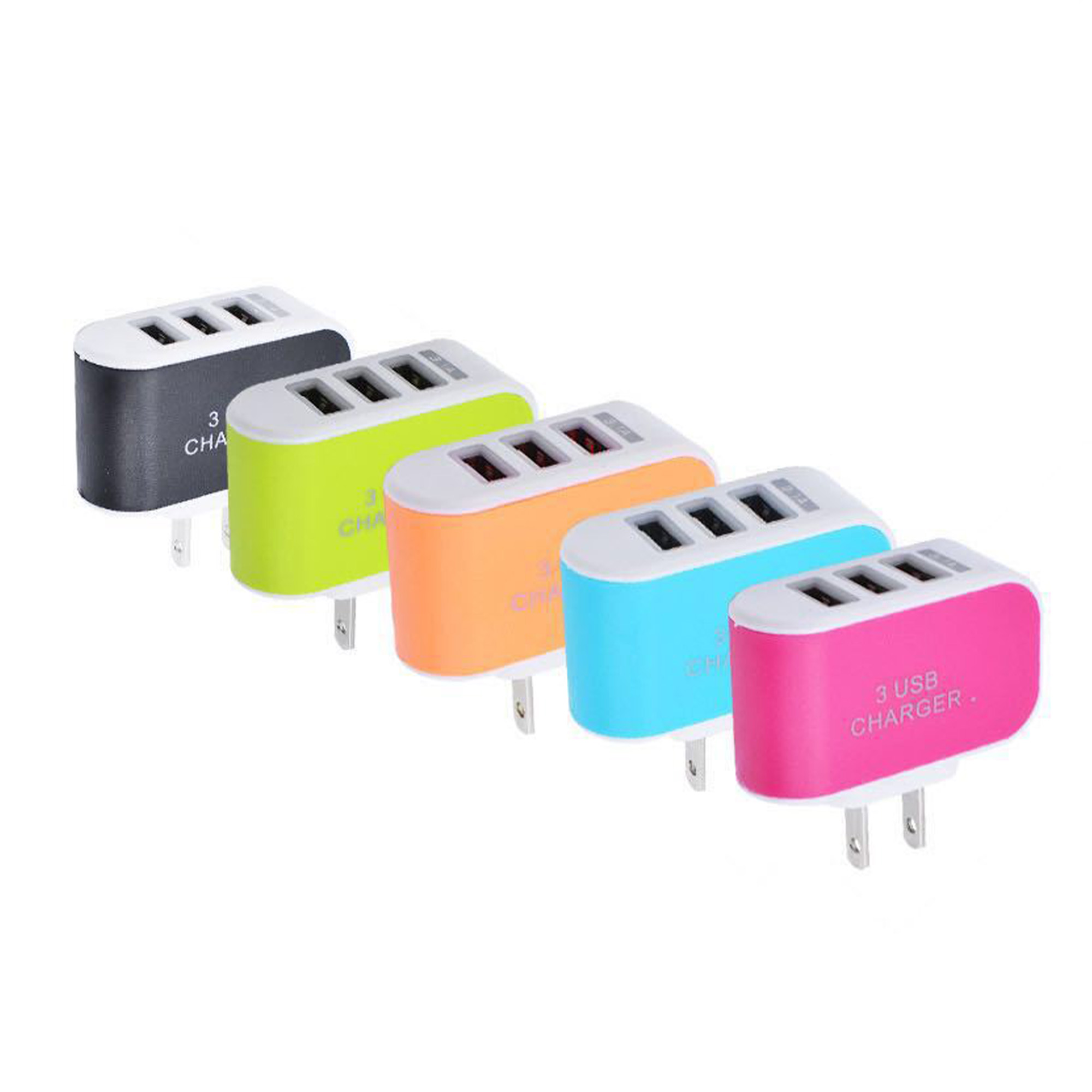 5V1A 3 Port USB Charger 2