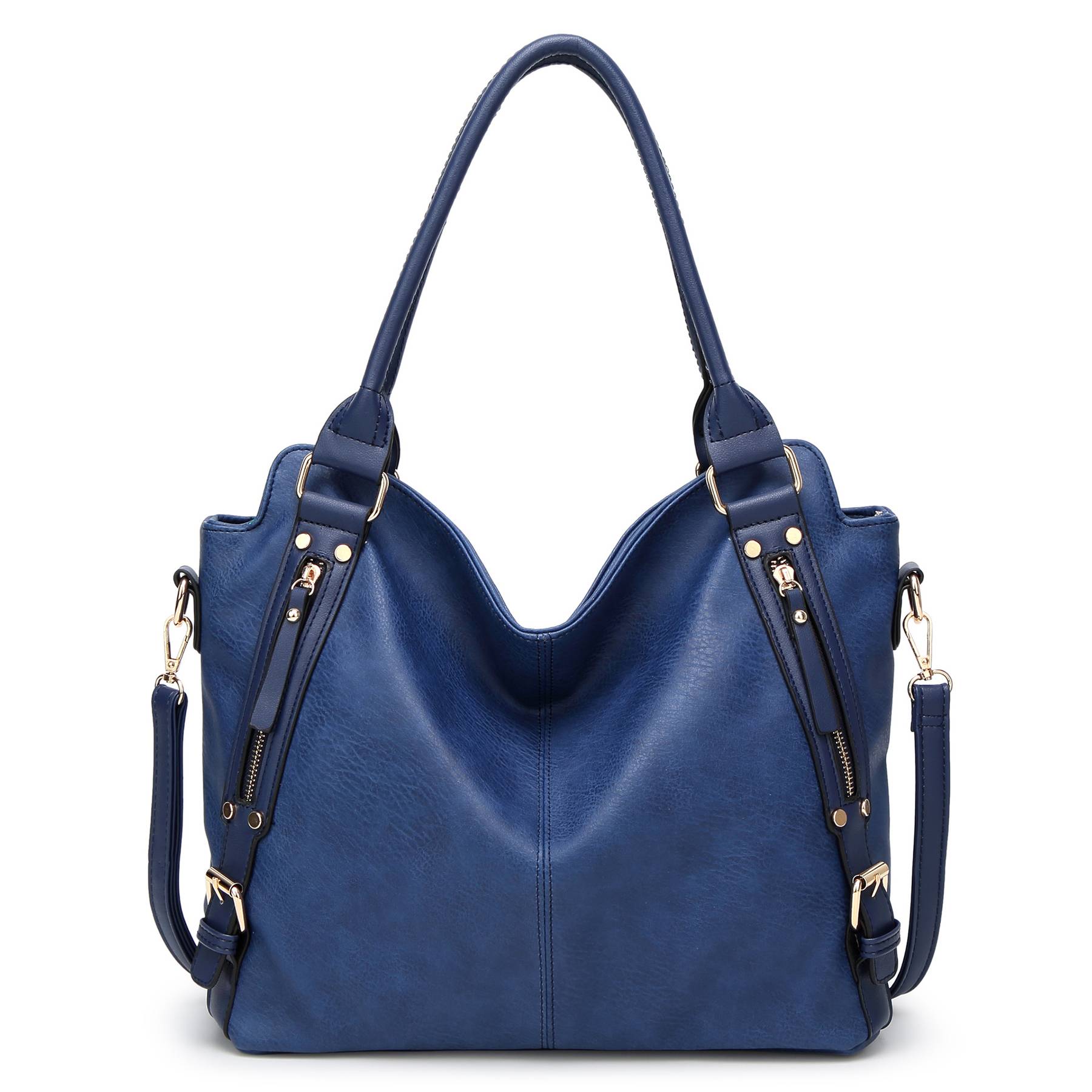 PU Shoulder Tote Bag for Women, custom tote bag with logo imprint 5