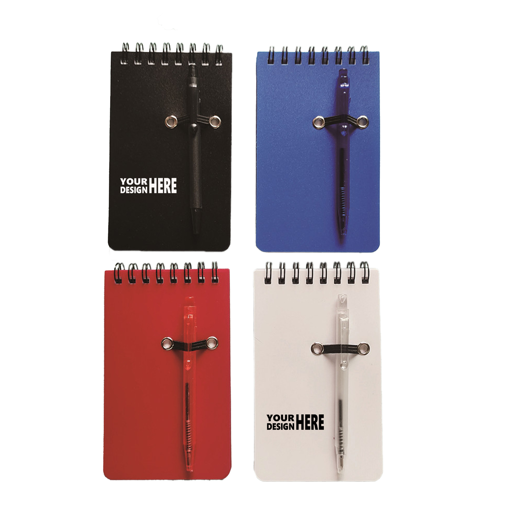 Coil Binding notebook with pen 2