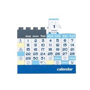 Puzzle Blocks Calendar 22