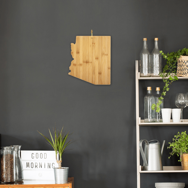 U.S. State Shaped Bamboo Cutting and Serving Boards 486