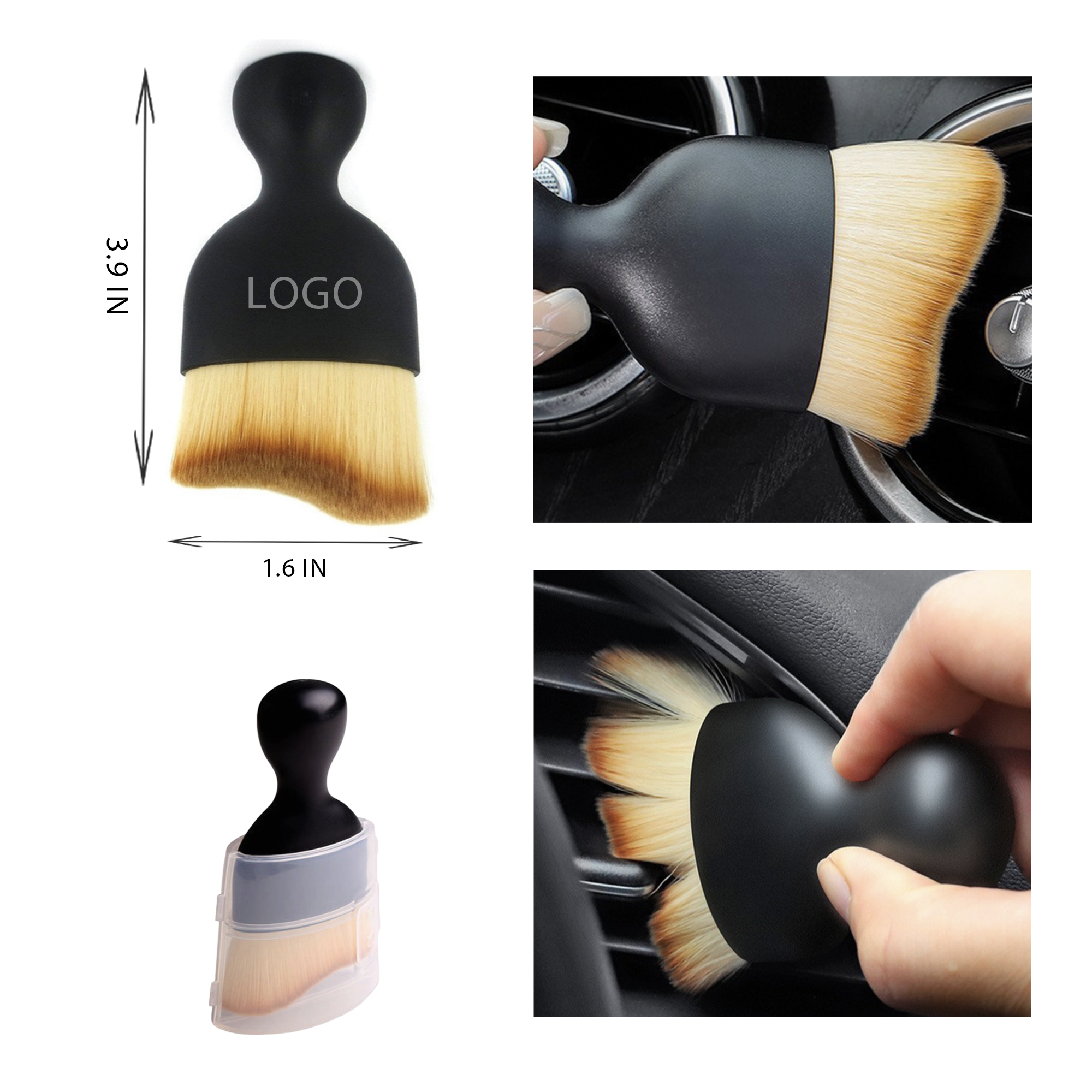 MOQ 10 PCS Durable Car Dust Removal Brush 2