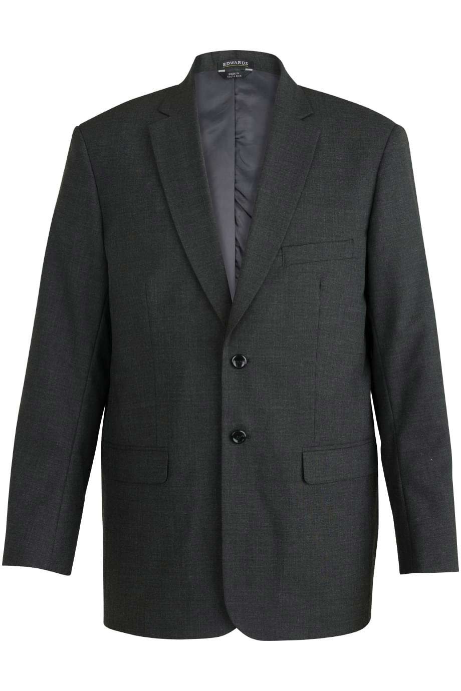 Mens Single Breasted Poly/Wool Suit Coat 3