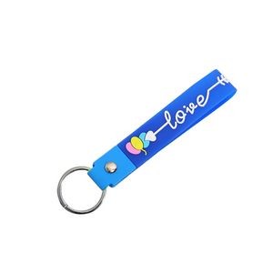 Stylish PVC Love Keychain 25