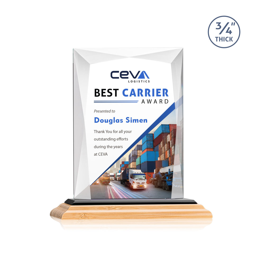 Messina VividPrint™ Award - Bamboo/Black 4