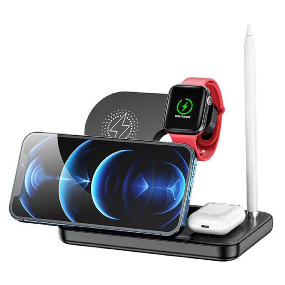 4-in-1 Tele-Pad Wireless Charging Station 10